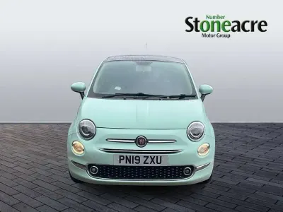 Used Fiat 500 Lounge 69 HP (50 kW) 2019 Green Hatchback