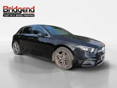 Used Mercedes A200 AMG line 163 HP (119 kW) 2020 Black Hatchback