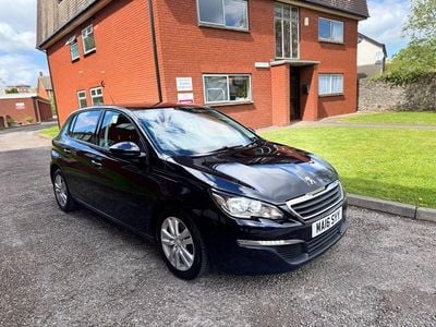 Begagnad Peugeot 308 Active 120 HK (88 kW) 2016 Blå Halvkombi