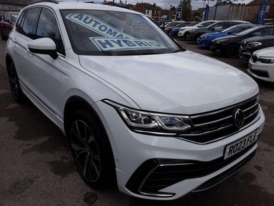 Used VW Tiguan R-line 245 HP (180 kW) 2023 White SUV