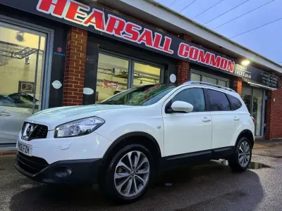Używany Nissan Qashqai +2 Tekna 117 KM (86 kW) 2011 Biały SUV