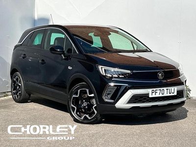 Used Vauxhall Crossland Elite 130 HP (95 kW) 2021 Black SUV