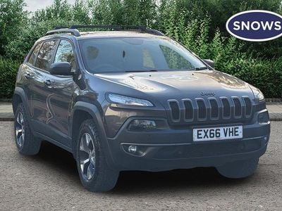 Begagnad Jeep Cherokee Trailhawk 2016 Grå SUV