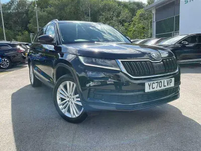 Used Skoda Kodiaq SE L 110 HP (80 kW) 2020 Black SUV