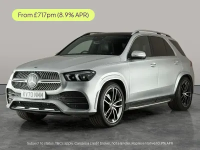 Begagnad Mercedes GLE400 AMG line 2020 Silver SUV