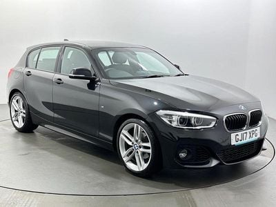 Used BMW 118 M Sport 136 HP (100 kW) 2017 Black Hatchback