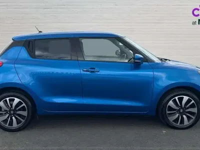 Begagnad Suzuki Swift SZ5 111 HK (81 kW) 2018 Blå Halvkombi