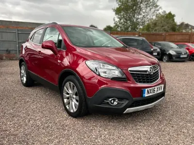 Used Vauxhall Mokka 136 HP (100 kW) 2016 Red SUV