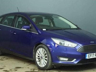 Used Ford Focus Titanium X 150 HP (110 kW) 2017 Blue Hatchback