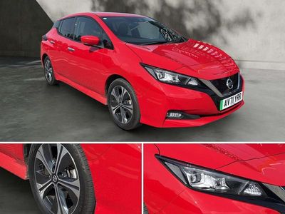Used Nissan Leaf Tekna 110 kW (150 HP) 2022 Red Hatchback