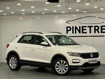 Used VW T-Roc SE 115 HP (84 kW) 2019 White SUV