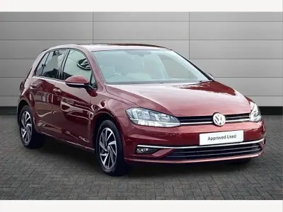 Used VW Golf VII Match 150 HP (110 kW) 2019 Red Hatchback