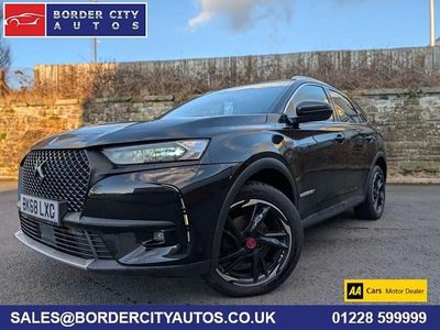 Used DS Automobiles DS7 Crossback Performance 130 HP (95 kW) 2018 Black SUV