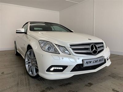 used Mercedes E350 E Class 3.0CDI BLUEEFFICIENCY SPORT 2d 231 BHP convertible Convertible