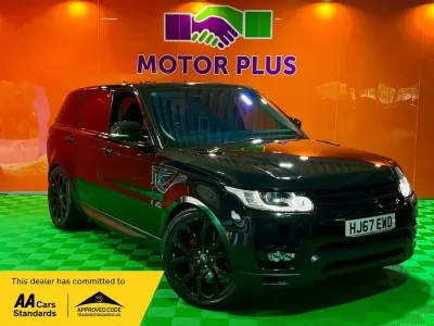 Used Land Rover Range Rover Sport HSE 306 HP (225 kW) 2017 Black SUV