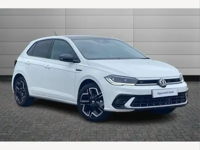 Used VW Polo Black Edition 115 HP (84 kW) 2025 White Hatchback