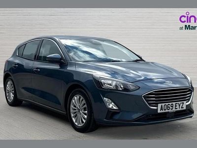 Used Ford Focus Titanium 125 HP (91 kW) 2019 Blue Hatchback