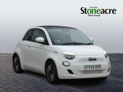 White New 2025 Fiat 500e Cabriolet | £17,995 (Super price)