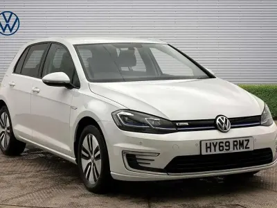 Used VW e-Golf 97 kW (132 HP) 2019 White Hatchback