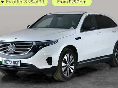 Used Mercedes EQC400 300 kW (408 HP) 2022 White SUV