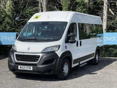 Used Peugeot Boxer S 140 HP (102 kW) 2021 White Van