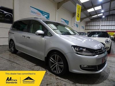 Silver Used 2015 VW Sharan SEL MPV | £12,500 (Fair price)