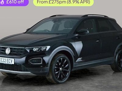 Used VW T-Roc Black Edition 150 HP (110 kW) 2021 Black SUV