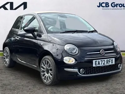 Używany Fiat 500C Dolcevita 68 KM (50 kW) 2023 Czarny Kabriolet