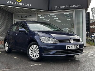 Blue Used 2020 VW Golf VII S Hatchback | £9,180 (Fair price)