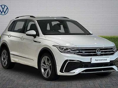Used VW Tiguan R-line Edition 150 HP (110 kW) 2023 Pure white SUV
