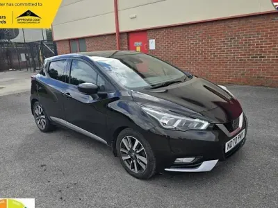 Used Nissan Micra Tekna 101 HP (74 kW) 2020 Black Hatchback