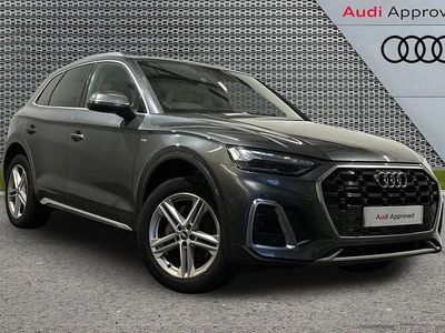 Używany Audi Q5 S-Line 261 KM (191 kW) 2021 Szary SUV