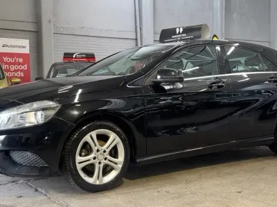 Used Mercedes A180 Sport Edition 109 HP (80 kW) 2015 Black Hatchback