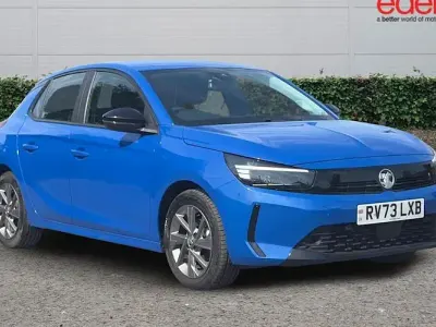 Used Vauxhall Corsa Design Edition 75 HP (55 kW) 2023 Blue Hatchback