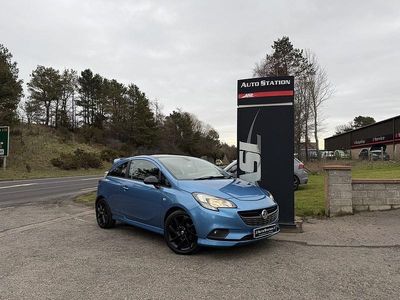 Used Vauxhall Corsa SRi 75 HP (55 kW) 2018 Blue Hatchback