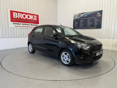 Used Ford Ka Plus Zetec 70 HP (51 kW) 2016 Black Hatchback