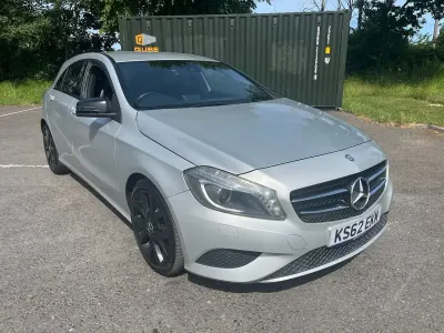 Used Mercedes A180 109 HP (80 kW) 2013 Silver Hatchback