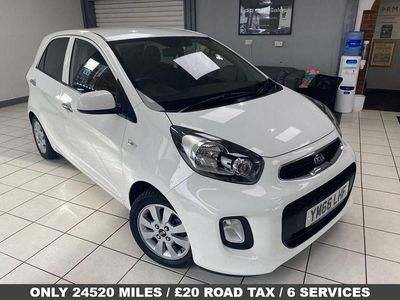 Used Kia Picanto 65 HP (47 kW) 2017 White Hatchback