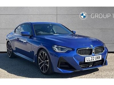 Used BMW 220 M Sport 184 HP (135 kW) 2022 Blue Coupe