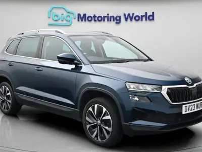 Used Skoda Karoq SE L 150 HP (110 kW) 2023 Blue SUV