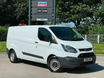 Used Ford Transit Custom 125 HP (91 kW) 2016 White Van