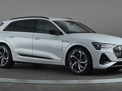 Used Audi e-tron Black Edition 230 kW (313 HP) 2022 White SUV