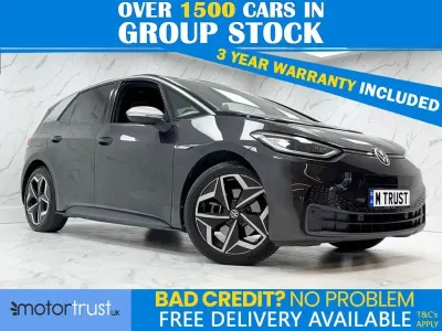 Used VW ID.3 Pro Performance 150 kW (204 HP) 2020 Grey Hatchback