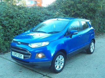 Blue Used 2017 Ford Ecosport Zetec SUV | £4,495 (Super price)