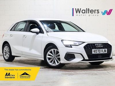 White Used 2020 Audi A3 Business Hatchback | £13,750 (Fair price)