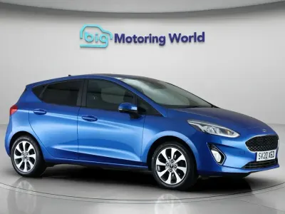 Used Ford Fiesta Trend 95 HP (69 kW) 2020 Blue Hatchback