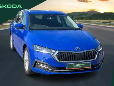 Used Skoda Octavia SE L 147 HP (108 kW) 2022 Blue Estate
