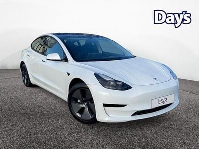 Used Tesla Model 3 Standard Range 208 kW (283 HP) 2021 White Sedan