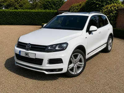 Used VW Touareg R-line 2014 White SUV