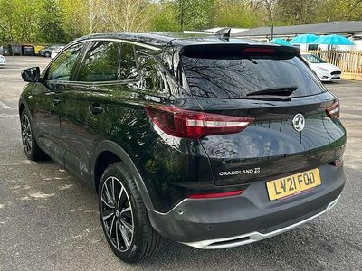 Used Vauxhall Grandland X Elite 130 HP (95 kW) 2021 Black SUV